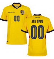 Women 00 Ecuador Custom Away Replica Jersey 1 Women 00 Ecuador Custom Away Replica Jersey 1