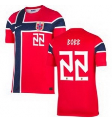 Women 22 Norway Oscar Bobb Home Stadium Replica   1