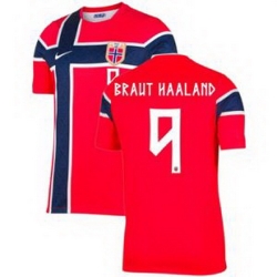 Women 9 Norway Erling Haaland 2026 Home Stadium Replica Jersey   1
