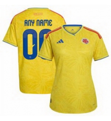 Women 00 Custom Colombia National Team Home  3