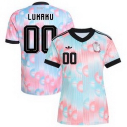 Women 00 Custom Belgium Jersey   4