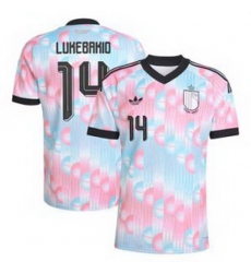 Women 14Dodi Lukebakio Belgium Jersey 2 Women 14Dodi Lukebakio Belgium Jersey 2