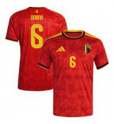 Women 6Amadou Onana Belgium Jersey   3