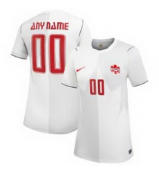 Women Women Canada Custom 2026 Replica Third White 2