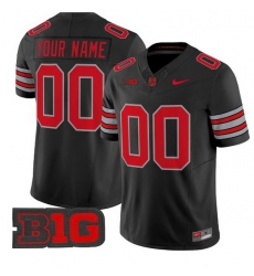 Men Ohio State Buckeyes Active Player Custom Black 2026 F U S E   Tunnel Vision  Vapor Limited Stitched Football Jersey
