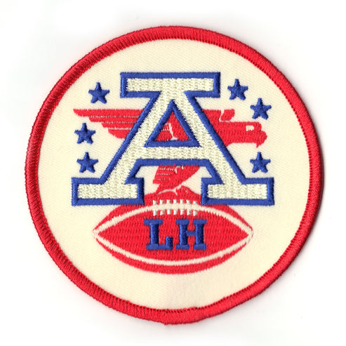 Lamar Hunt Kansas City Chiefs AFC LH Logo Memorial Jersey Patch II Biaog
