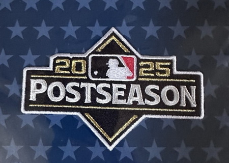 Women Atlanta Braves MLB 2025 Postseason Patch Biaog