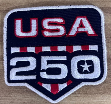 Men Houston Texans USA 250 Anniversary Patch Biaog